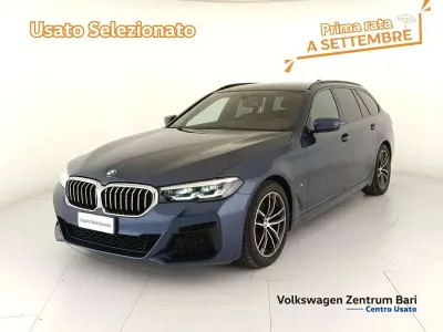 Usata BMW 520 M Sport 190 CV (139 kW) 2022 Blu Station wagon