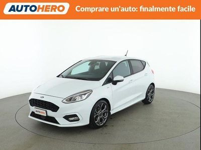 Usata Ford Fiesta ST-Line 125 CV (91 kW) 2020 Bianco Berlina