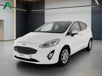 Usata Ford Fiesta Titanium 125 CV (91 kW) 2021 Bianco frozen Utilitaria
