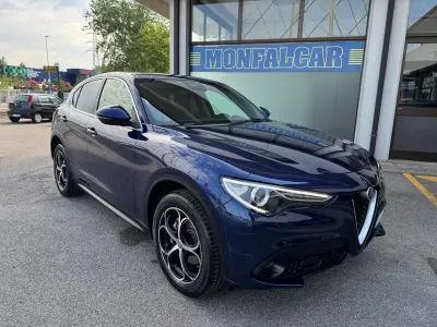 Usata Alfa Romeo Stelvio 210 CV (154 kW) 2018 Blu SUV