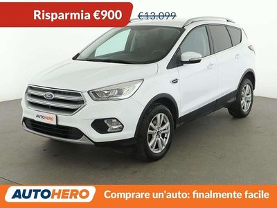 Usata Ford Kuga Business Edition 120 CV (88 kW) 2019 Bianco SUV