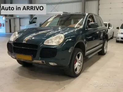 Usata Porsche Cayenne Turbo 450 CV (330 kW) 2003 Verde SUV