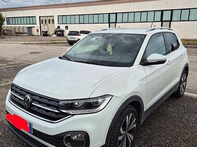Usata VW T-Cross 110 CV (80 kW) 2021 Bianco SUV