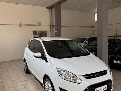 Usata Ford C-MAX Titanium 115 CV (84 kW) 2012 Bianco Monovolume