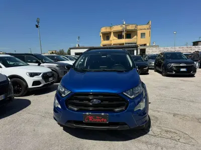 Usata Ford Ecosport ST-Line 100 CV (73 kW) 2018 Blu SUV
