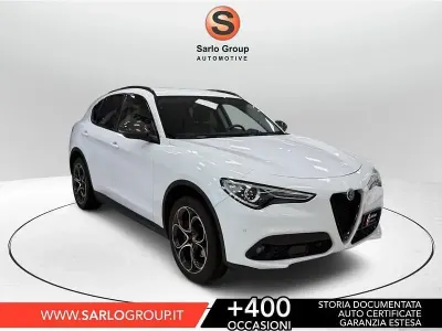 Usata Alfa Romeo Stelvio Tech Edition 209 CV (153 kW) 2019 Bianco SUV