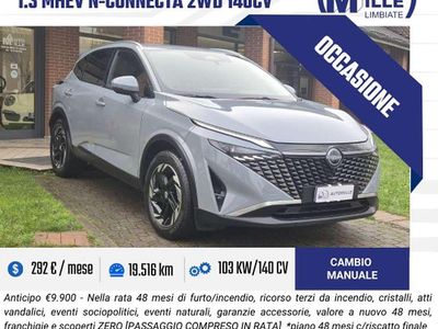 Usata Nissan Qashqai N-Connecta 140 CV (102 kW) 2025 Grigio SUV