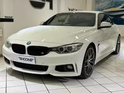 Usata BMW 420 Cabriolet M Sport 184 CV (135 kW) 2015 Bianco Cabrio