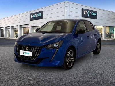 Usata Peugeot 208 Allure 75 CV (55 kW) 2022 Blu Utilitaria