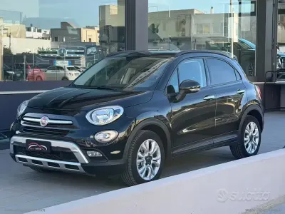 Usata Fiat 500X Cross 95 CV (69 kW) 2017 Nero SUV