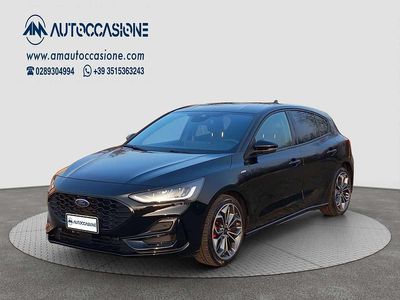 Usata Ford Focus ST-Line X 125 CV (91 kW) 2023 Nero Berlina