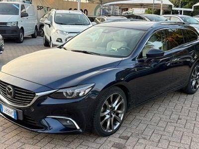 Usata Mazda 6 Exceed 175 CV (128 kW) 2017 Blu Station wagon