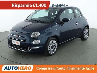 Usata Fiat 500 Dolcevita 70 CV (51 kW) 2021 Blu Utilitaria