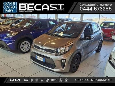 Usata Kia Picanto Active 67 CV (49 kW) 2017 Grigio scuro Utilitaria