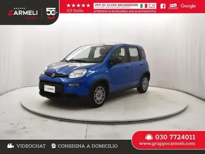 Usata Fiat Panda S 70 CV (51 kW) 2024 Blu Utilitaria