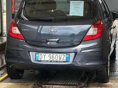 Usata Opel Corsa Club 80 CV (58 kW) 2009 Blu/azzurro Utilitaria