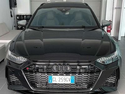Usata Audi RS6 Advanced 600 CV (441 kW) 2022 Nero Station wagon