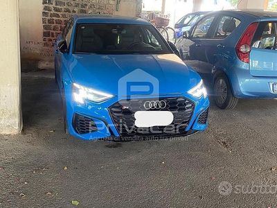 Usata Audi S3 Sportback Comfort 310 CV (228 kW) 2020 Blu Utilitaria