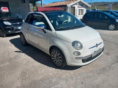Usata Fiat 500C Lounge 75 CV (55 kW) 2009 Bianco Cabrio