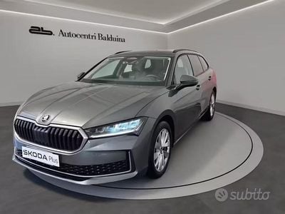 Usata Skoda Superb Selection 150 CV (110 kW) 2025 Grigio graphite metalizzato Station wagon