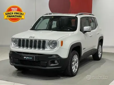 Usata Jeep Renegade Limited 140 CV (102 kW) 2018 Bianco SUV