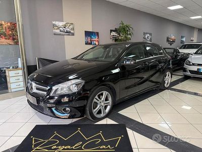 Usata Mercedes A180 109 CV (80 kW) 2015 Nero Berlina