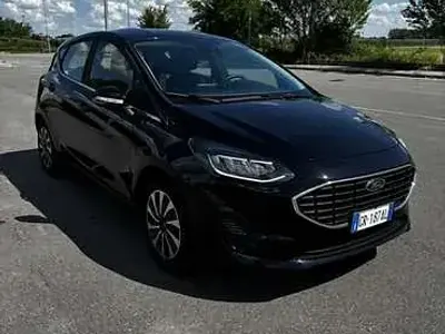 Usata Ford Fiesta Titanium 75 CV (55 kW) 2024 Nero Berlina