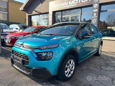 Usata Citroën C3 Feel 102 CV (75 kW) 2022 Blu Utilitaria