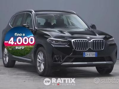 Usata BMW X3 184 CV (135 kW) 2022 Nero SUV