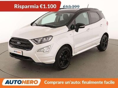 Usata Ford Ecosport ST-Line 101 CV (74 kW) 2018 Bianco SUV