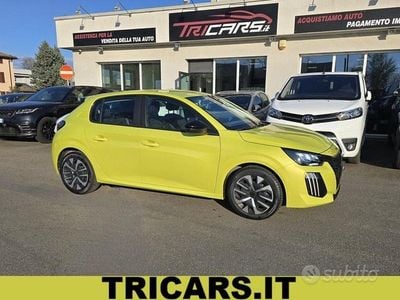 Usata Peugeot 208 Active 75 CV (55 kW) 2024 Giallo Utilitaria