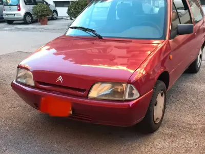 Usata Citroën AX 44 CV (32 kW) 1997 Rosso Utilitaria
