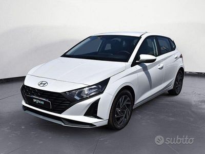 Nuova Hyundai i20 2025 Bianco Utilitaria