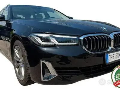 Usata BMW 520 Luxury Line 190 CV (139 kW) 2021 Nero Station wagon
