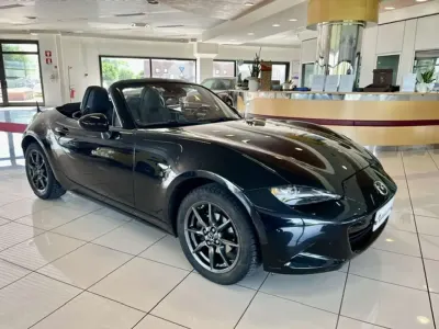 Usata Mazda MX5 Evolve 131 CV (96 kW) 2015 Nero Cabrio