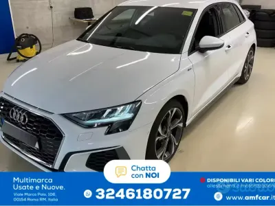 Usata Audi A3 S-Line 150 CV (110 kW) 2023 Bianco Berlina