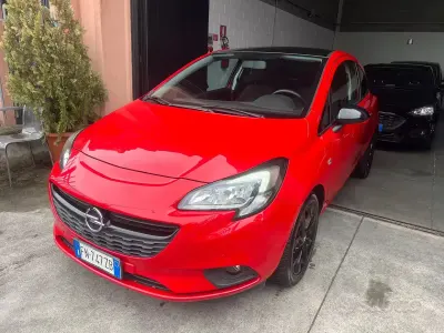 Usata Opel Corsa Innovation 90 CV (66 kW) 2018 Rosso Utilitaria