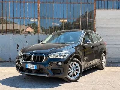 Usata BMW X1 Advantage 150 CV (110 kW) 2017 Nero SUV