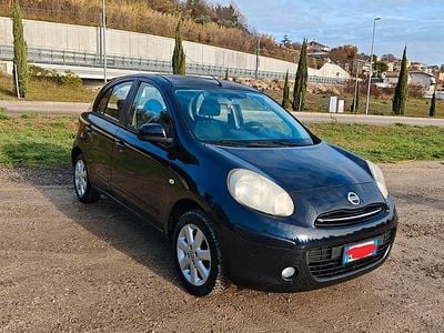 Usata Nissan Micra Acenta 98 CV (72 kW) 2012 Nero Utilitaria