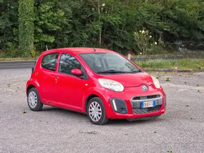 Usata Citroën C1 68 CV (50 kW) 2013 Rosso Utilitaria