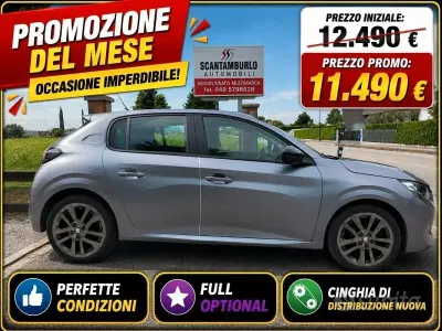 Usata Peugeot 208 Allure 75 CV (55 kW) 2023 Grigio Utilitaria