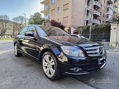 Usata Mercedes C280 Avantgarde 231 CV (169 kW) 2008 Nero Berlina