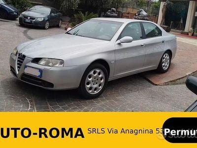 Usata Alfa Romeo 166 Exclusive 175 CV (128 kW) 2005 Grigio Berlina