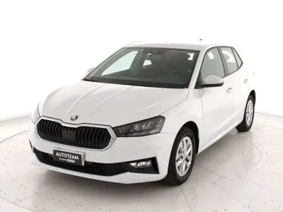 Usata Skoda Fabia Ambition 80 CV (58 kW) 2022 Bianco Utilitaria