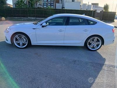 Usata Audi A5 Sport 190 CV (139 kW) 2017 Bianco Coupé