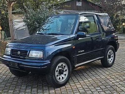 Usata Suzuki Vitara 1996 Blu Cabrio