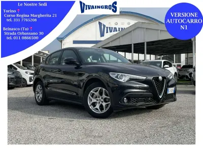 Usata Alfa Romeo Stelvio Business 160 CV (117 kW) 2021 Nero SUV