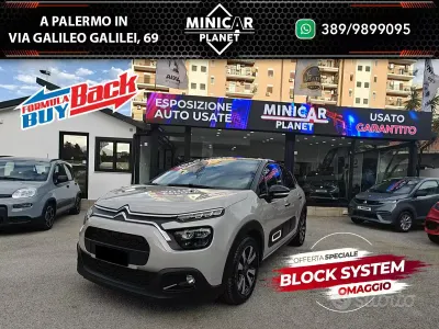 Usata Citroën C3 PureTech 83 CV (61 kW) 2022 Grigio Utilitaria