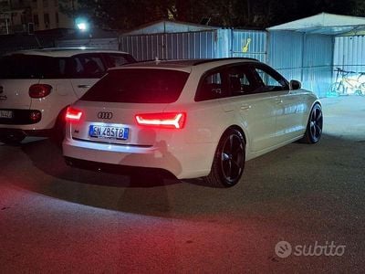 Usata Audi A6 S-Line 177 CV (130 kW) 2012 Bianco Station wagon