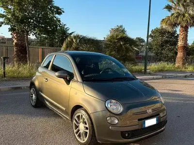 Usata Fiat 500 69 CV (50 kW) 2010 Verde Berlina
